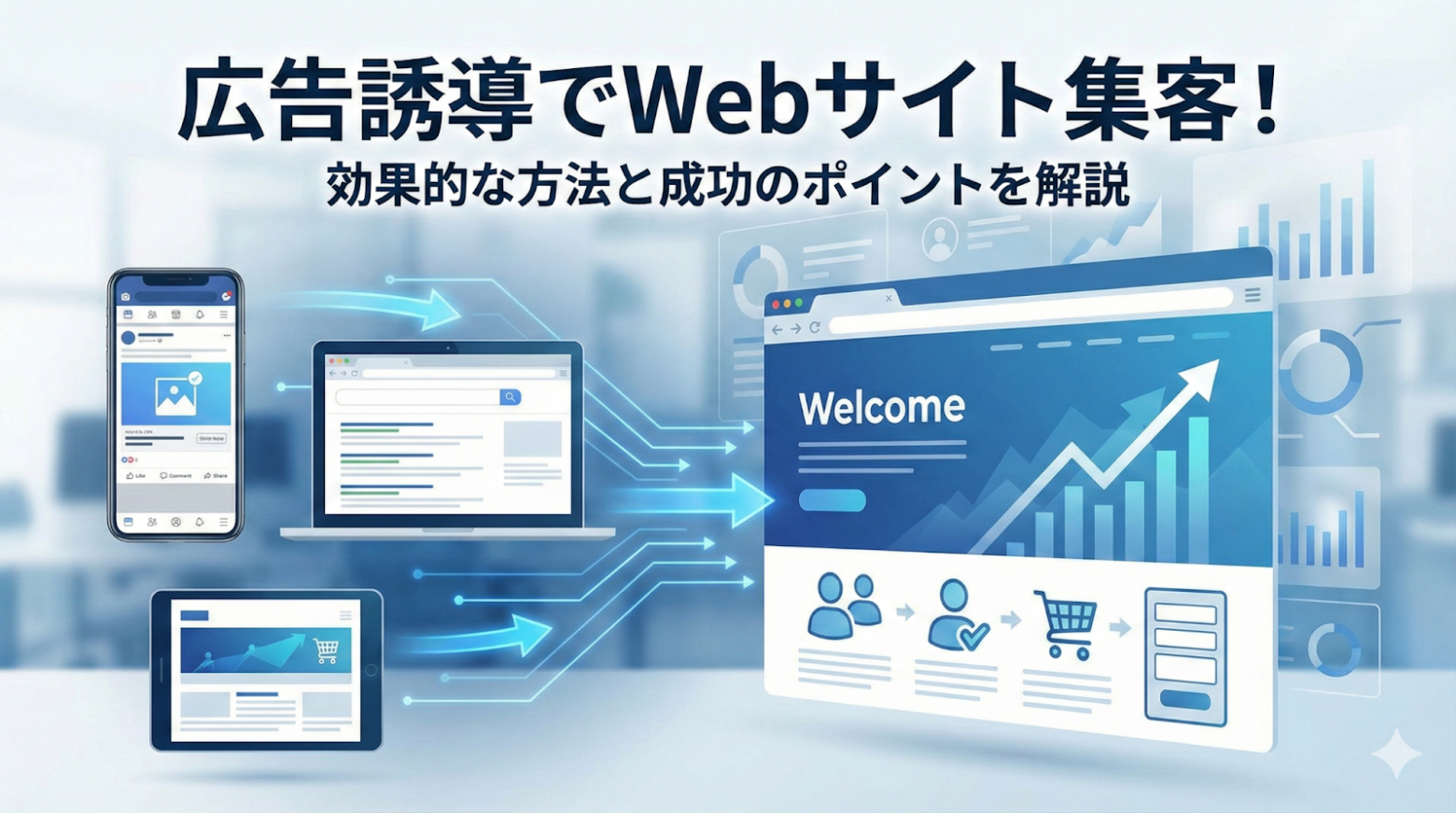 広告誘導でWebサイト集客！効果的な方法と成功のポイントを解説
