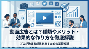 動画広告とは?種類やメリット・効果的な作り方を徹底解説