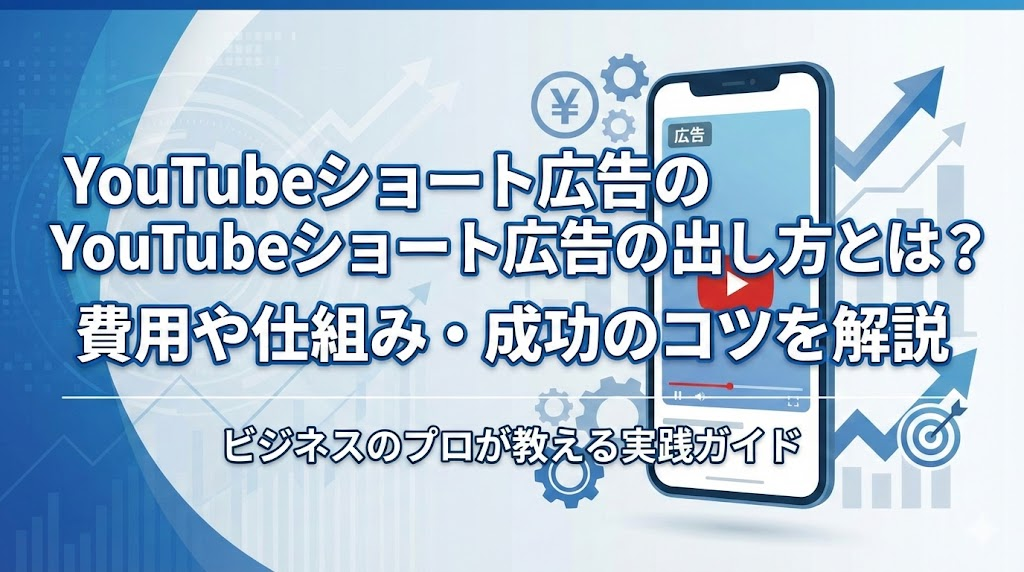 YouTubeショート広告の出し方とは？費用や仕組み・成功のコツを解説