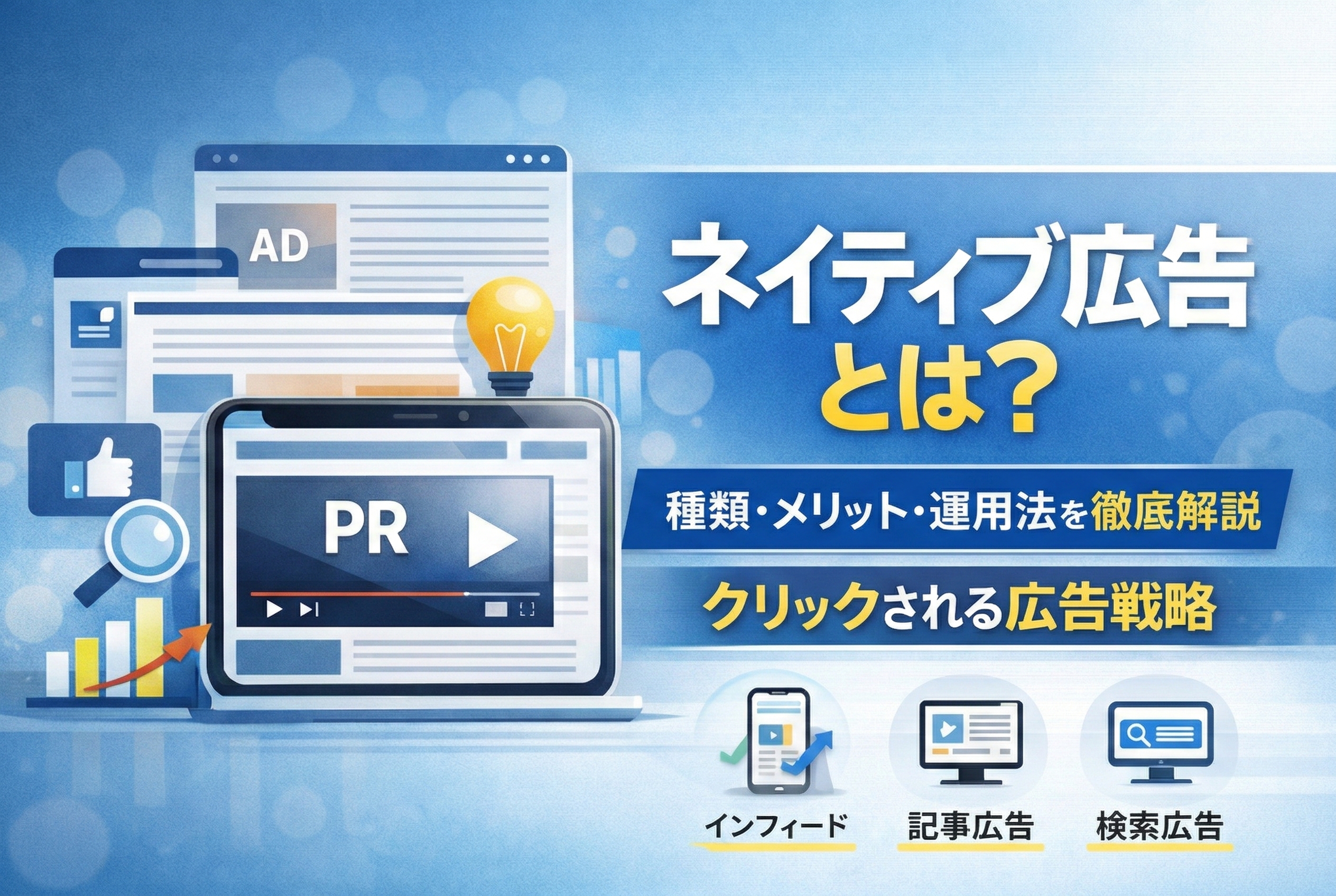 ネイティブ広告とは？種類とメリットを解説し活用法も紹介