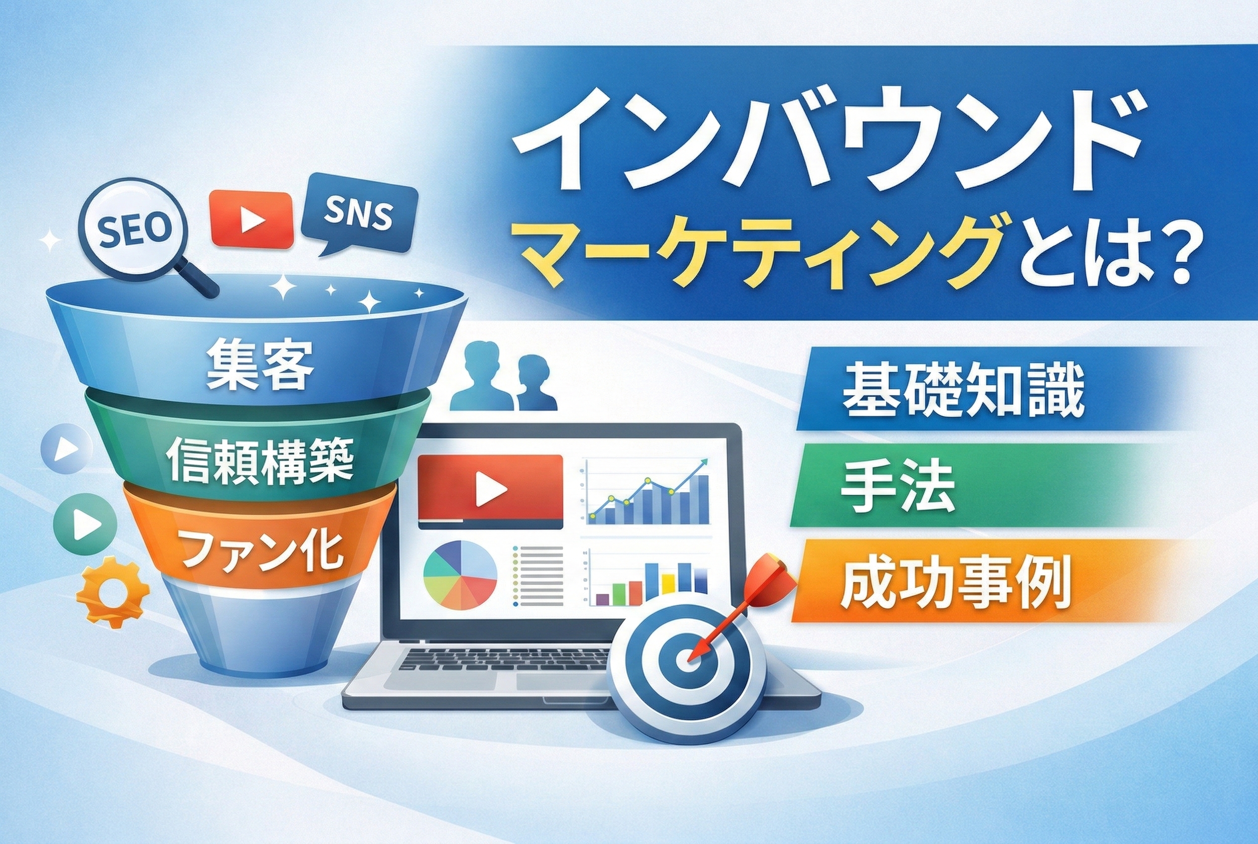 インバウンドマーケティングとは？基礎から手法、成功事例まで解説