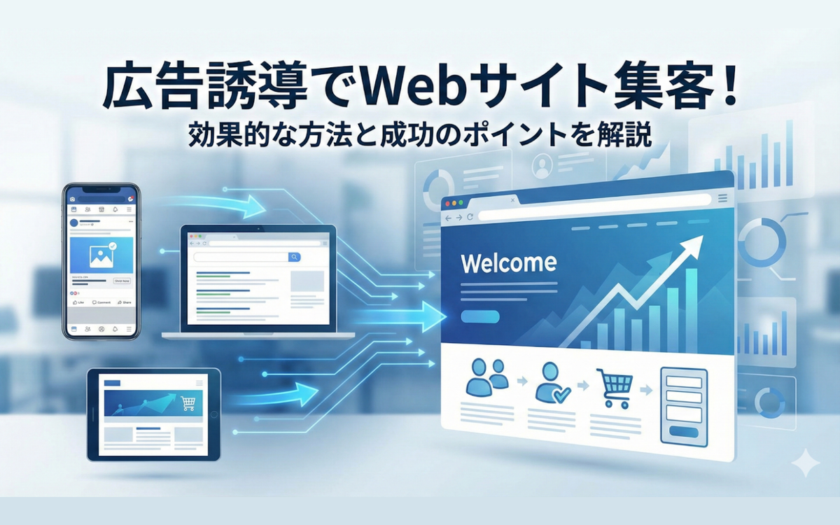 広告誘導でWebサイト集客！効果的な方法と成功のポイントを解説