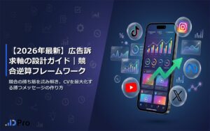 【2026年最新】広告訴求軸の設計ガイド|競合逆算フレームワーク