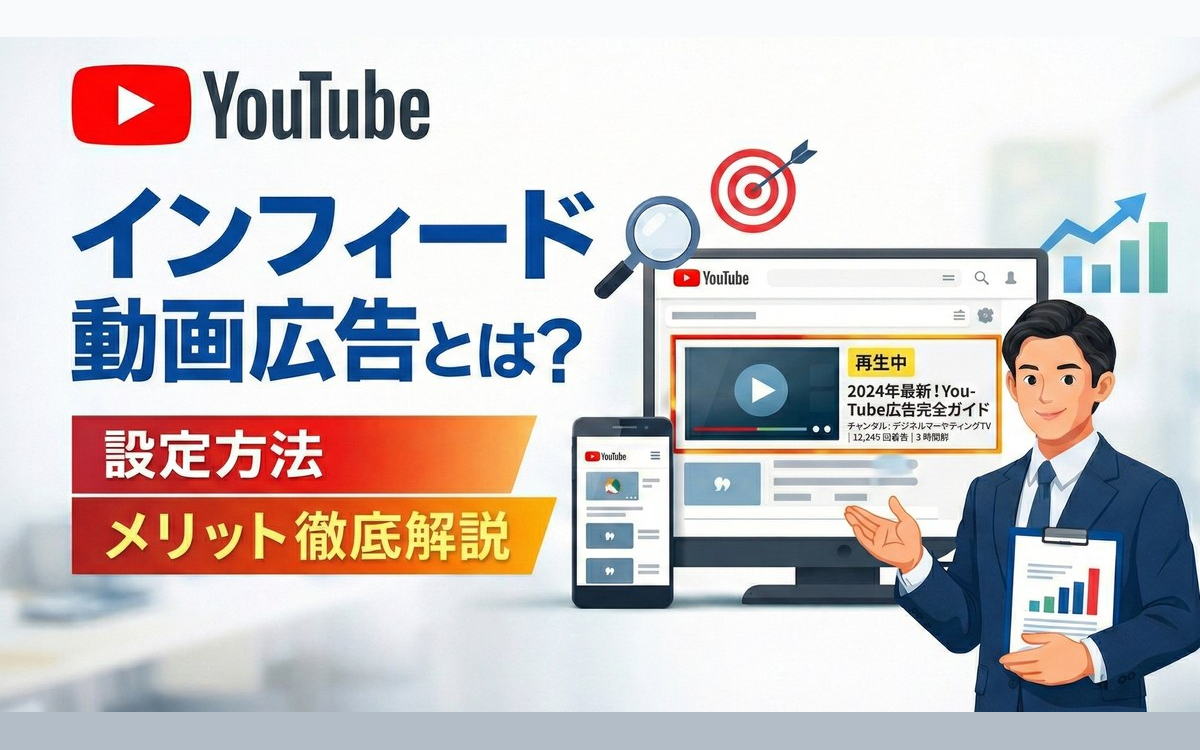 YouTubeインフィード動画広告とは？設定方法やメリットを徹底解説