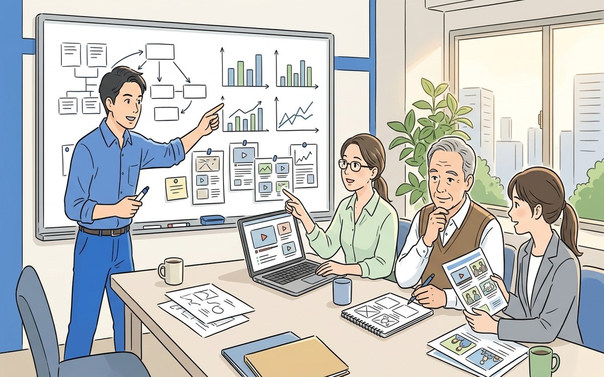 まとめ: 比率と尺を決め、実例を集めて制作に入るために